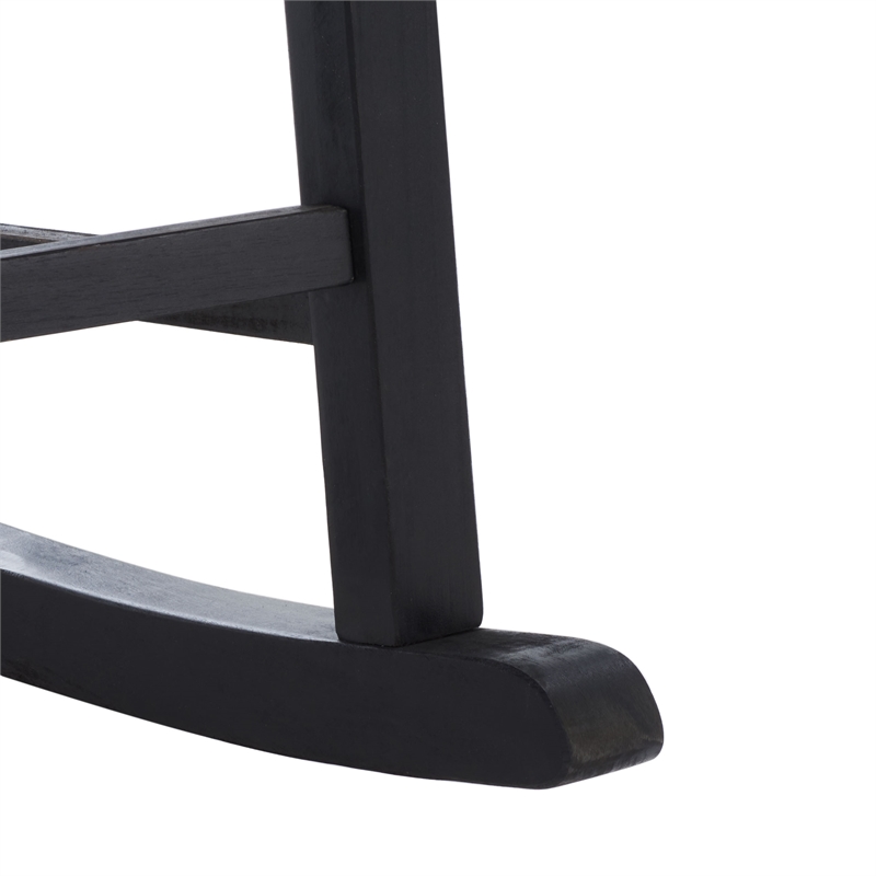 Safavieh Shasta Wood Rocking Chair in Black