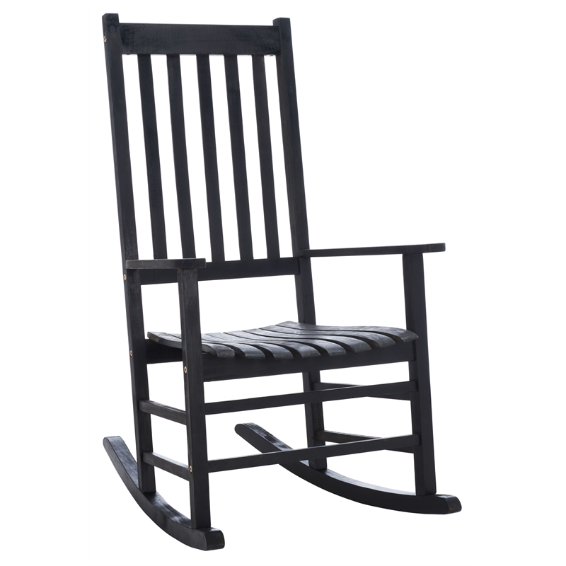 Safavieh Shasta Wood Rocking Chair in Black