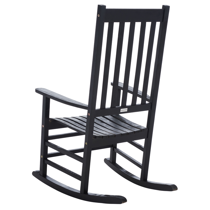 Safavieh Shasta Wood Rocking Chair in Black