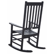 Safavieh Shasta Wood Rocking Chair in Black