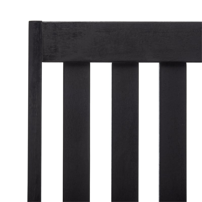 Safavieh Clayton Wood Rocking Chair in Black