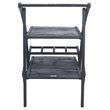 Safavieh Lodi Wood Tea Cart in Black