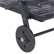 Safavieh Lodi Wood Tea Cart in Black