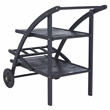 Safavieh Lodi Wood Tea Cart in Black