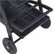 Safavieh Lodi Wood Tea Cart in Black