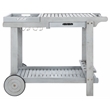 Safavieh Orland Wood Tea Trolly in Gray