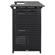 Safavieh Monterey Wood Bar Table in Black