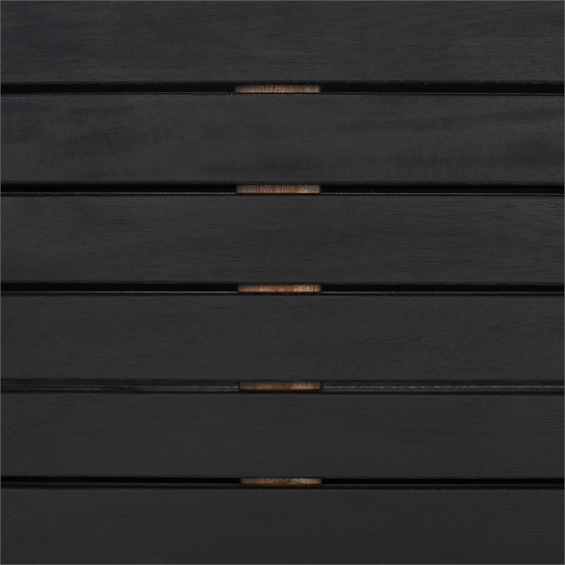 Safavieh Monterey Wood Bar Table in Black
