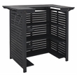Safavieh Monterey Wood Bar Table in Black
