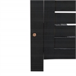 Safavieh Monterey Wood Bar Table in Black