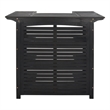 Safavieh Monterey Wood Bar Table in Black