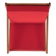 Safavieh Vernon Wood Rocking Chair in Natural / Red