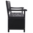 Safavieh Brisbane Wood Bench in Black