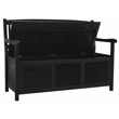 Safavieh Brisbane Wood Bench in Black