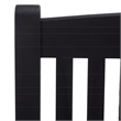 Safavieh Brisbane Wood Bench in Black