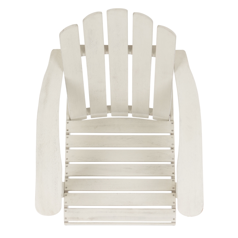 Safavieh Topher Adirondack Wood Chair in White