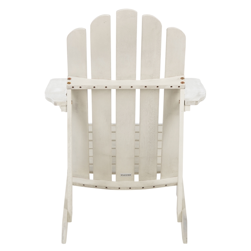 Safavieh Topher Adirondack Wood Chair in White