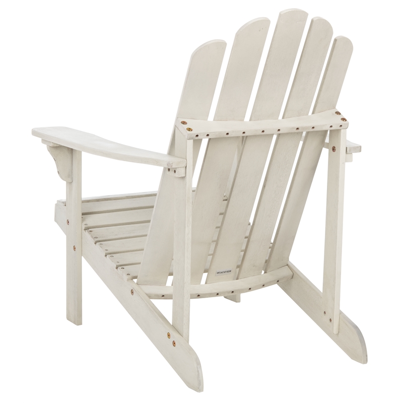 Safavieh Topher Adirondack Wood Chair in White