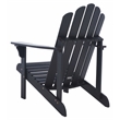 Safavieh Topher Adirondack Wood Chair in Black