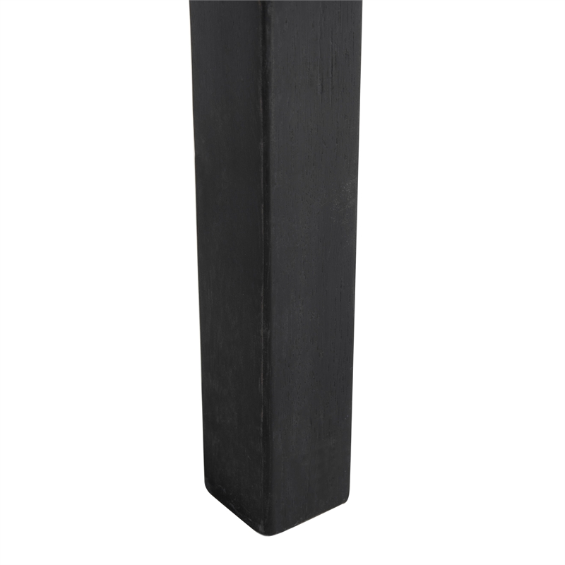 Safavieh Montez 4 Piece Wood and Fabric Set in Black / Beige