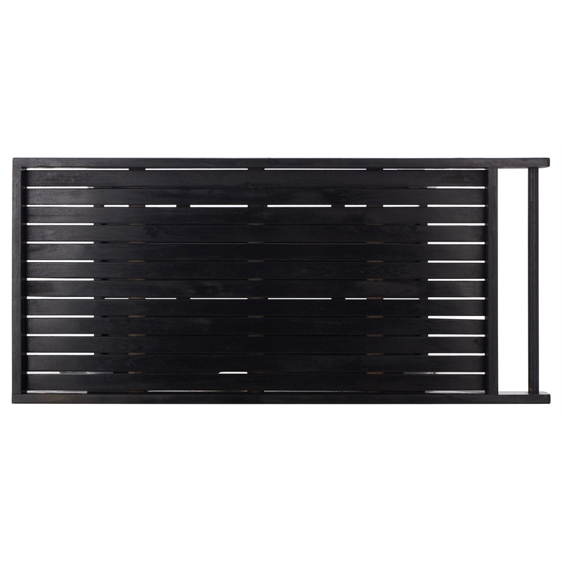 Safavieh Renzo Wood Bar Cart in Black