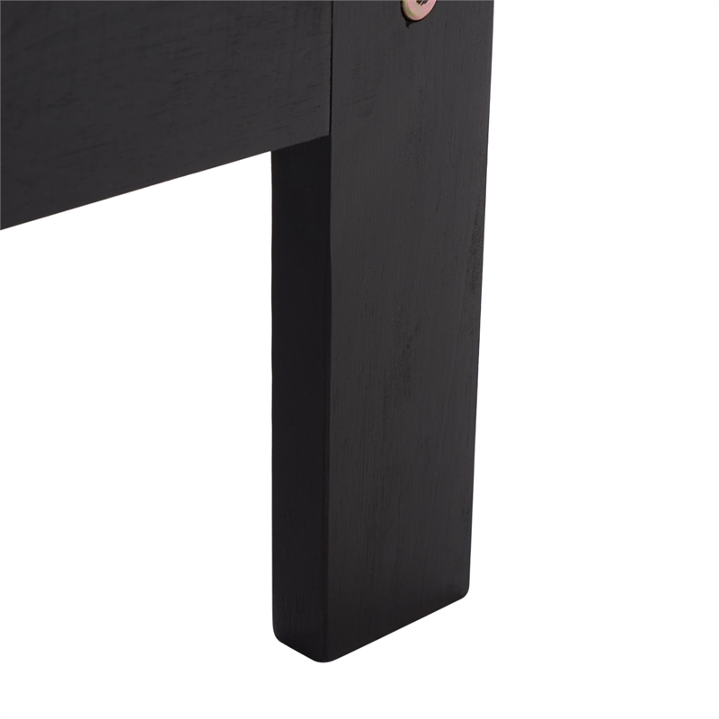 Safavieh Renzo Wood Bar Cart in Black