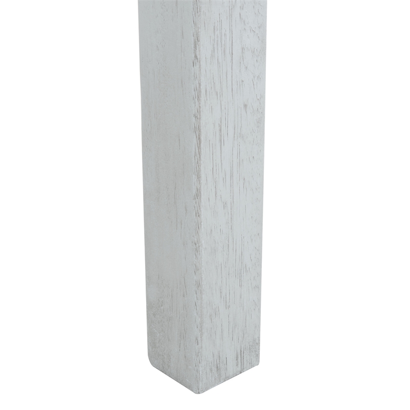 Safavieh Alda 4 Piece Wood and Fabric Set in Gray / Beige / Navy