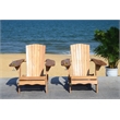 Safavieh Breetel Wood Adirondack 2 Per Box in Natural