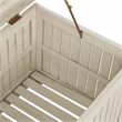 Safavieh Abri Wood Cushion Box in White