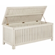 Safavieh Abri Wood Cushion Box in White