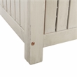 Safavieh Abri Wood Cushion Box in White