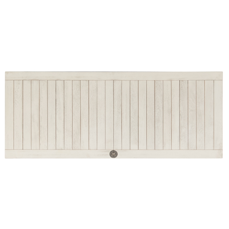 Safavieh Abri Wood Cushion Box in White