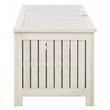Safavieh Abri Wood Cushion Box in White