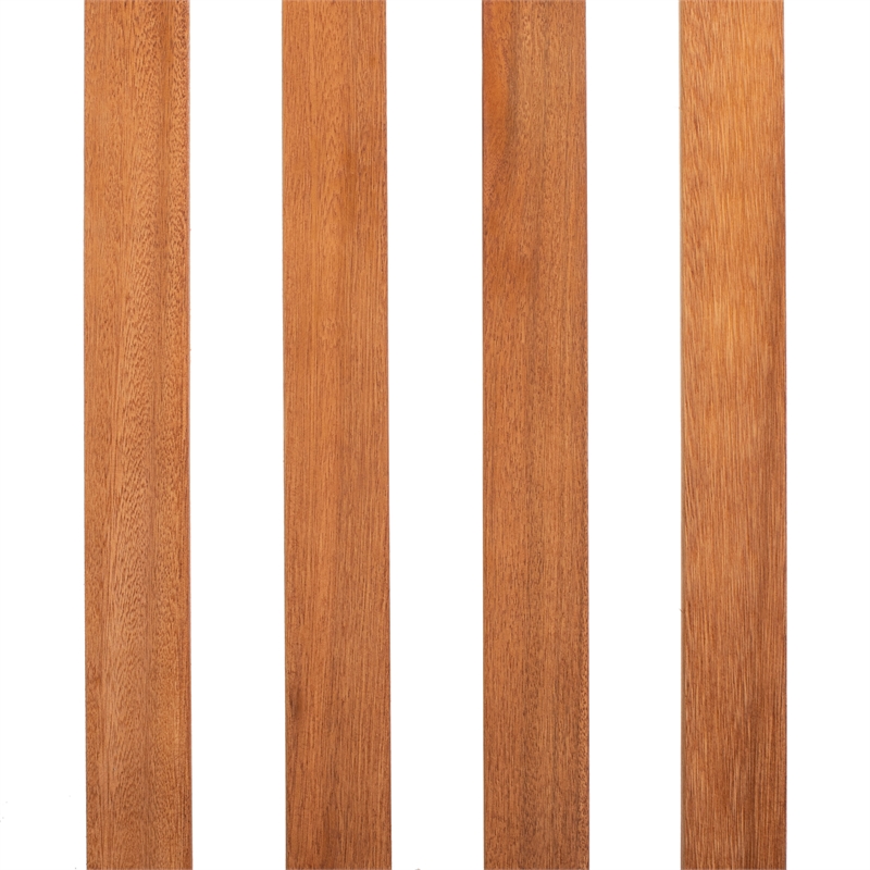 Safavieh Chaston 4 Pc Wood Living Set in Natural / Beige