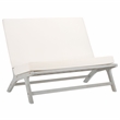 Safavieh Chaston 4 Pc Wood Living Set in Gray / Beige
