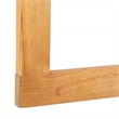 Safavieh Owens Balcony Wood Half Table in Natural
