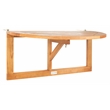 Safavieh Owens Balcony Wood Half Table in Natural