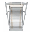 Safavieh Rendi Relax Wood Chairs with Pillow in Gray / Beige