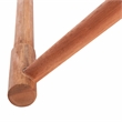 Safavieh Breanne Wood Stool in Natural / Navy