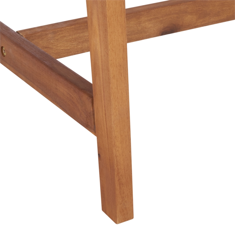 Safavieh Casella Wood and Fabric Living Set  in Natural / White