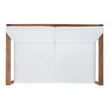 Safavieh Emiko Wood Outdoor Bench in Natural / Beige
