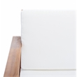 Safavieh Emiko Wood Outdoor Bench in Natural / Beige