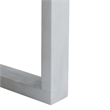 Safavieh Emiko Wood Outdoor Bench in Gray / Beige