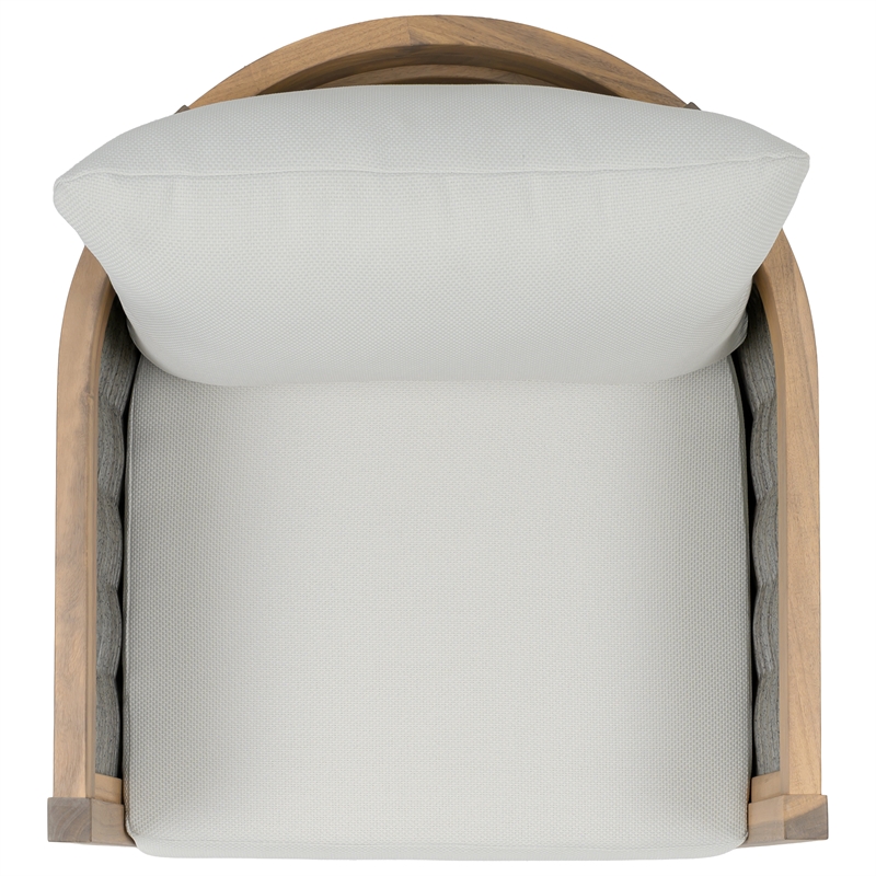 Safavieh Amanda Wood Chair Set Of 2 in Oak / Ivory