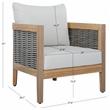 Safavieh Amanda Wood Chair Set Of 2 in Oak / Ivory