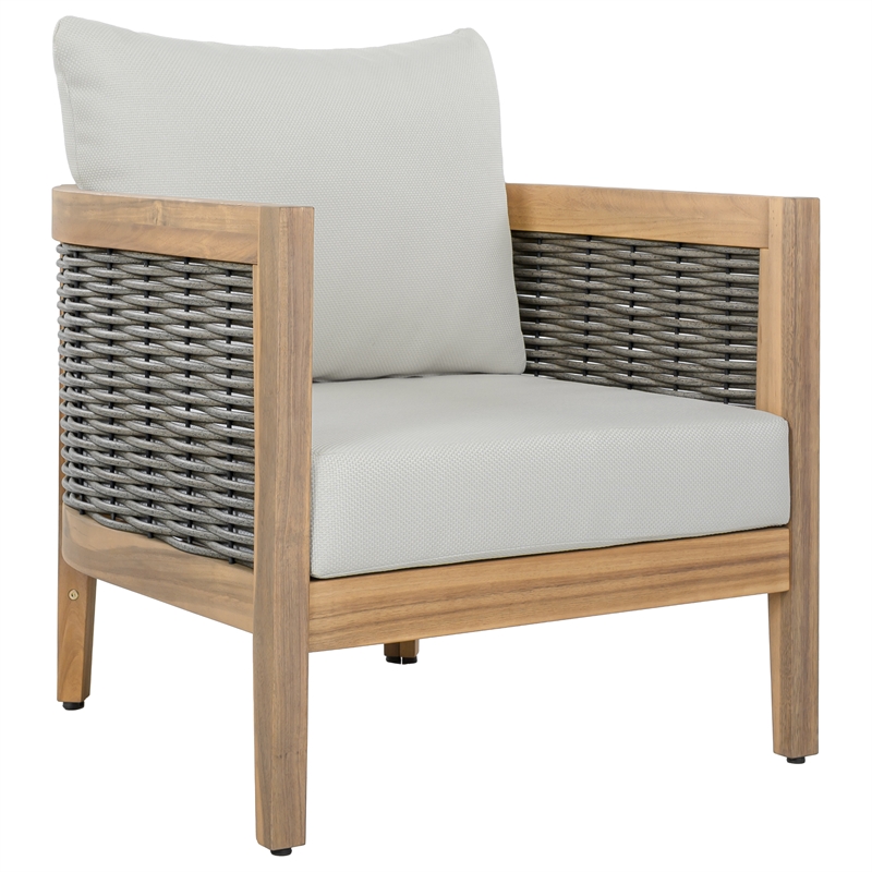Safavieh Amanda Wood Chair Set Of 2 in Oak / Ivory