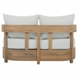 Safavieh Kento Wood Daybed in Oak / Ivory