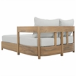 Safavieh Kento Wood Daybed in Oak / Ivory