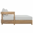 Safavieh Kento Wood Daybed in Oak / Ivory