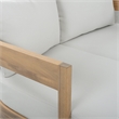 Safavieh Kento Wood Daybed in Oak / Ivory